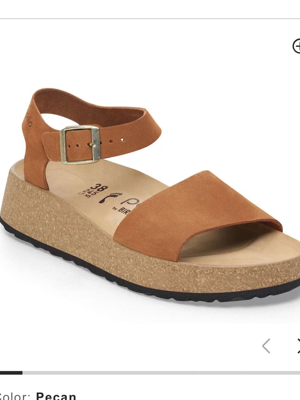 🆕 Birkenstock x Papillio Glenda Suede Platform Sandals